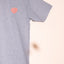 T-shirt Gris broderie Coeur - SOOK Paris & Marrakech mon amour Concept Store Marrakech